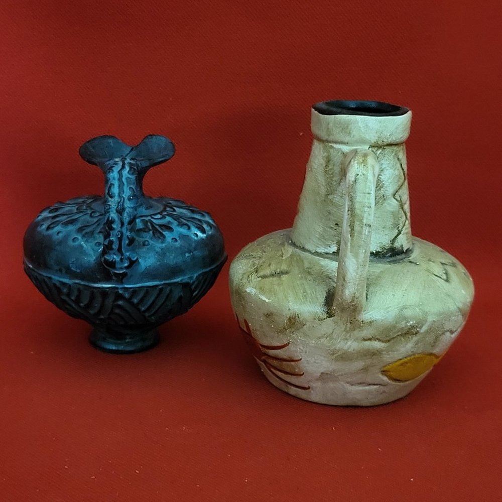 Jar Pottery Marked Hand Made Greece Meteor Crater Arizona - Picture 5 of 13